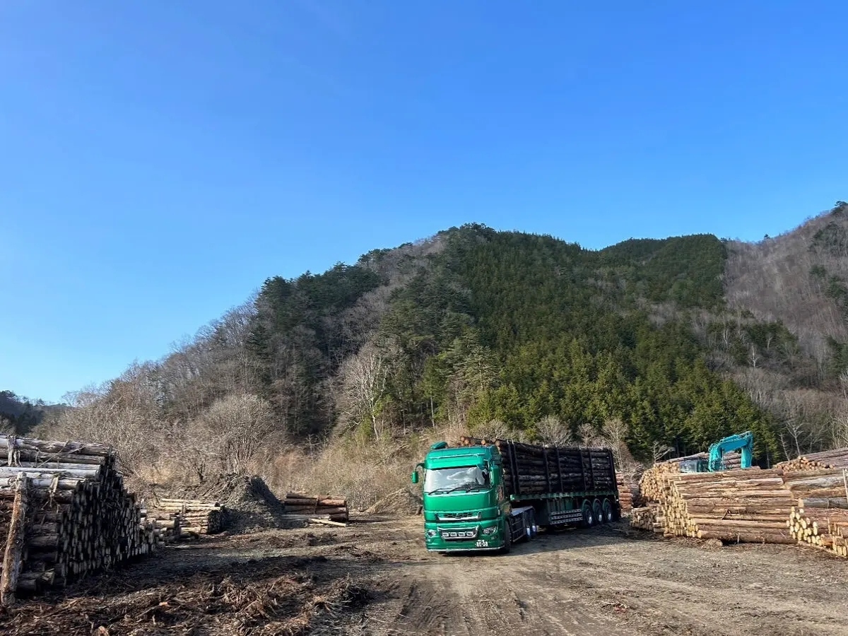 中間土場-朝日町